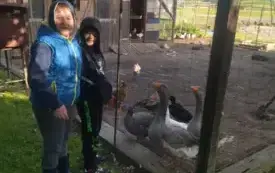 Wycieczka na "Farmę Mazurską" w Szarejkach 10