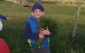 Wycieczka na "Farmę Mazurską" w Szarejkach 11