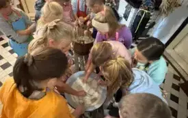 Wycieczka na "Farmę Mazurską" w Szarejkach 55