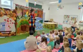  Teatrzyk ,, Jeżyk Samochwała"  3