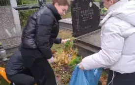 Galeria aktualności Posprzątajmy zaniedbane groby 1