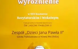 XXV Konkurs Recytatorski i Wokalny 1