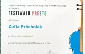 Jesienny koncert Zofii Pr&oacute;chniak 1