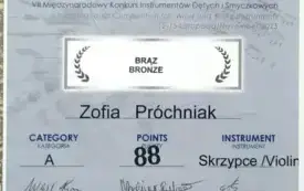 Jesienny koncert Zofii Pr&oacute;chniak 2