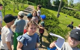 "Klasa w terenie" - Podchody 6