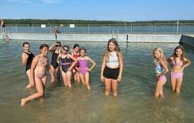 Dziewczynki na plaży