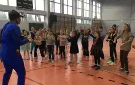 Karnawałowe zabawy integracyjne 18