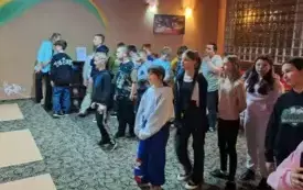 Wyjazd klas piątych do kina i do kręgielni 11