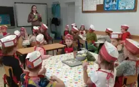 Warsztay żywieniowe dla klas pierwszych 10