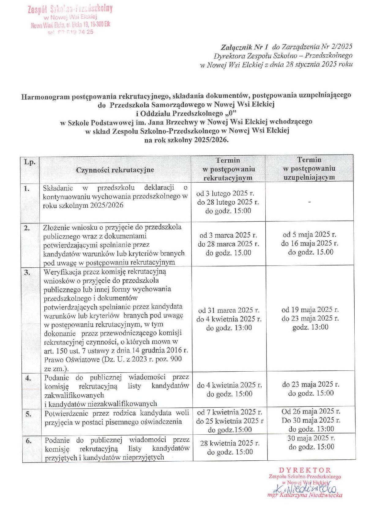 Zarządzenia_harmonogram_rekrutacji1