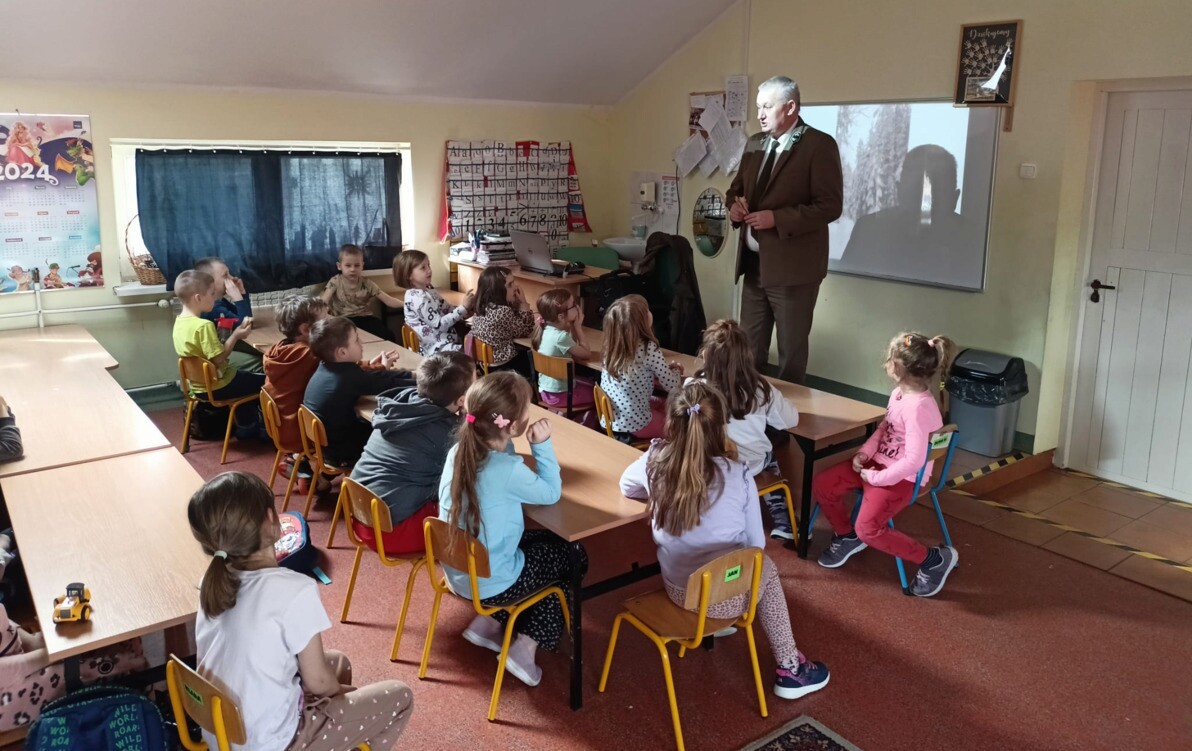 Zdjęcie do Spotkanie z leśniczym