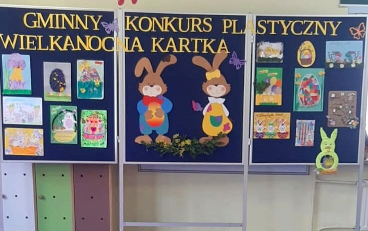 Zdjęcie do Wyniki Gminnego Konkursu Plastycznego "Wielkanocna kartka"