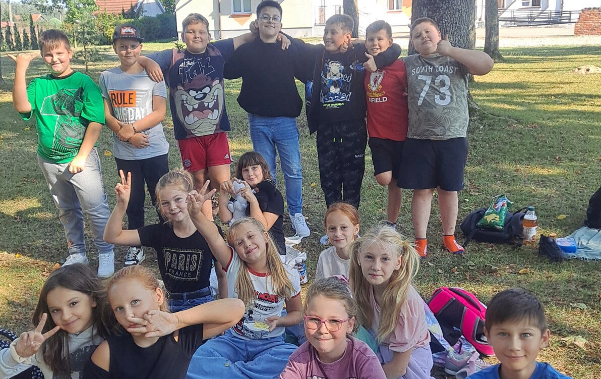 Zdjęcie do Piknik integacyjny klasy 4 b
