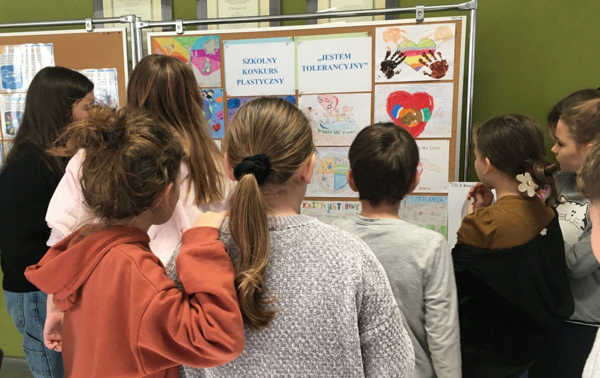 Zdjęcie do Podsumowanie Konkursu Plastycznego "Jestem Tolerancyjny"