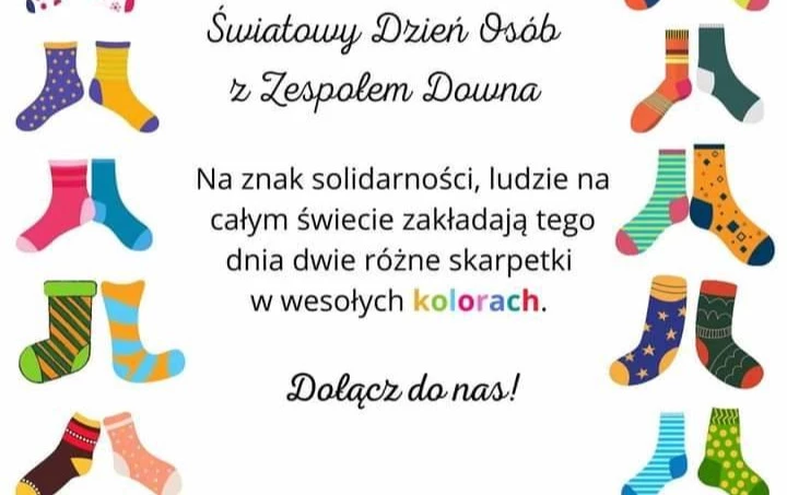 Zdjęcie do Dzień Kolorowej Skarpetki
