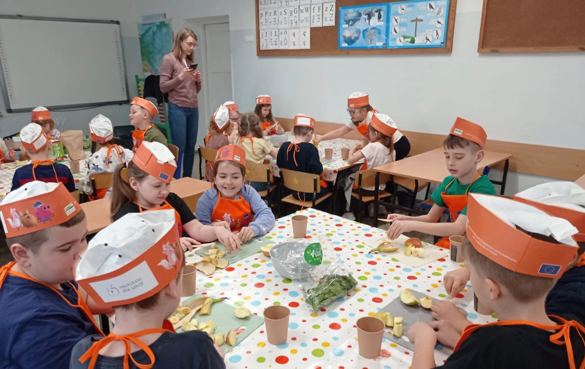 Zdjęcie do Warsztay żywieniowe dla klas pierwszych