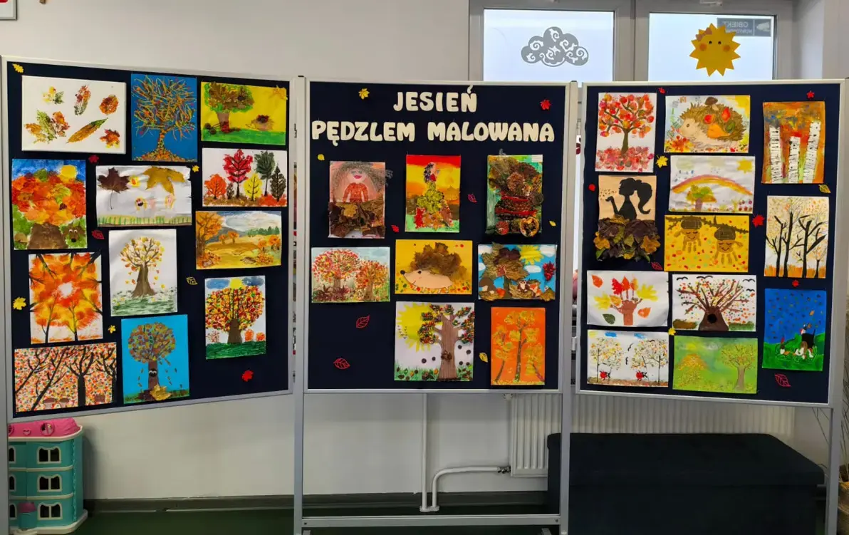 Zdjęcie do Jesień pędzlem malowana - konkurs plastyczny