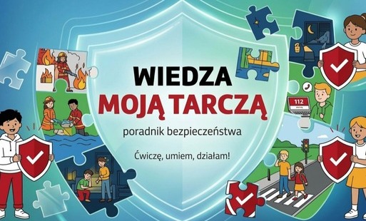 napis-wiedza moją tarczą