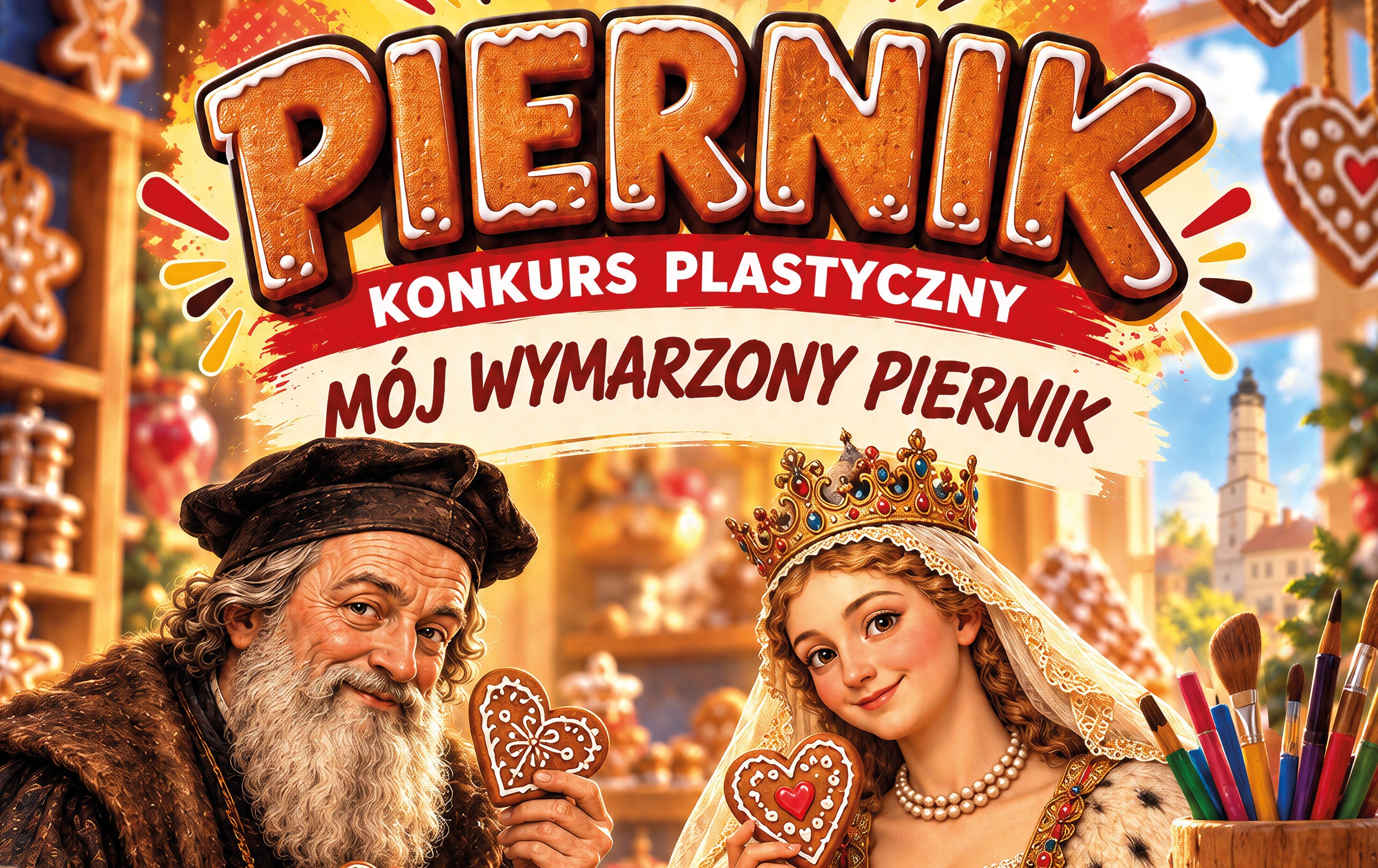 Zdjęcie do Konkurs plastyczny - M&oacute;j wymarzony piernik