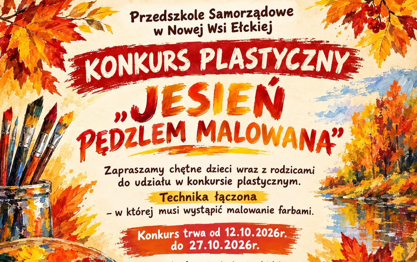 Zdjęcie do Konkurs plastyczny dla przedszkolak&oacute;w