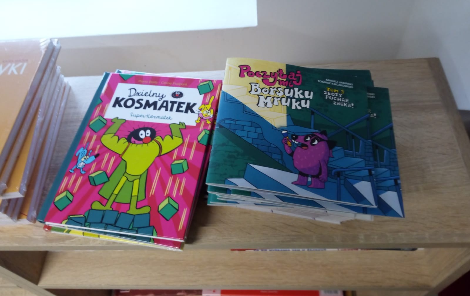 Zdjęcie do Nowe komiksy w bibliotece szkolnej!