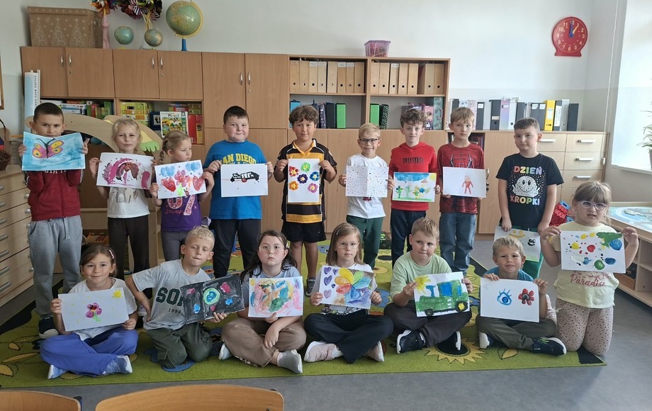 Dzień Kropki w klasie 1 b